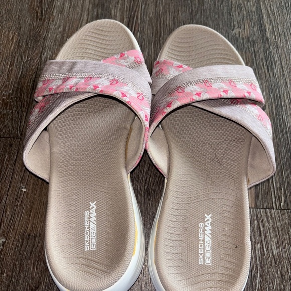 Skechers women’s size 10 yoga max sandals - Picture 6 of 7
